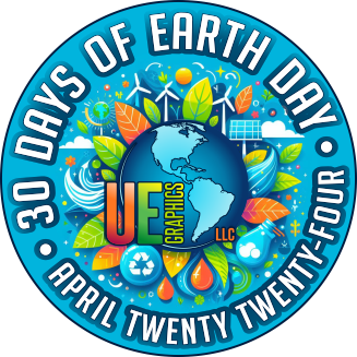 30 days of earth day logo