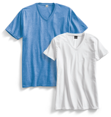 Mens and Women's V-Neck T-Shirts