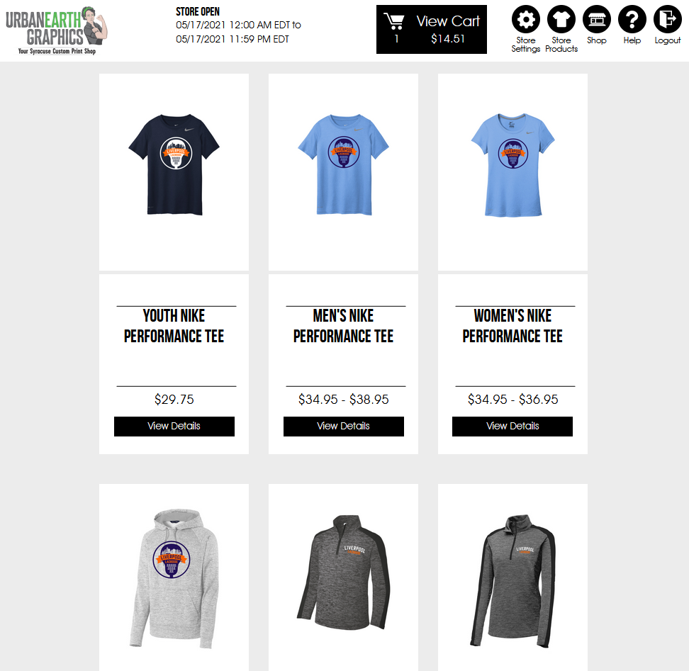 Preview E-Store Example